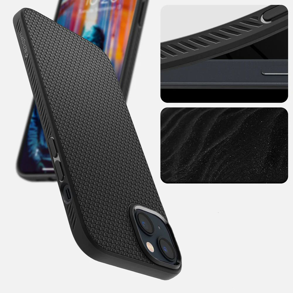 Etui z geometrycznym wzorem Spigen Liquid Air do iPhone 14